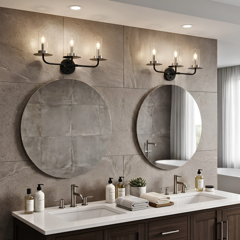 Florijan 3 - Light Vanity Light, Brushed Nickel