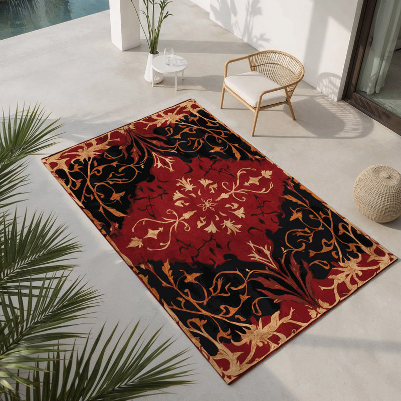 Imperial Aegis Indoor And Outdoor Area Rug, Rectangle 1'6" x 2'6"