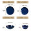 16 Piece Stoneware Dinnerware Set - Service for 4 -59141754-46045681