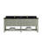 Parker 84 In. W X 22 In. D Double Sink Bathroom Vanity In Evergreen With 2 In.-110435409