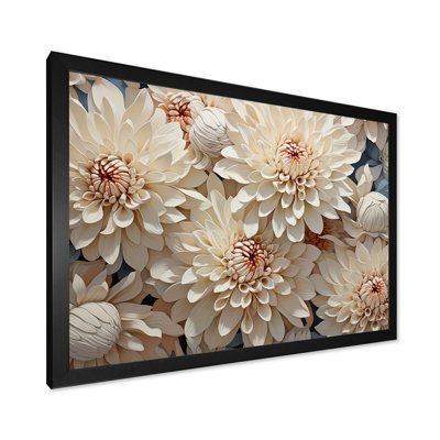 Impression sur toile Pure Pure Chrysanthemums Magic IV
