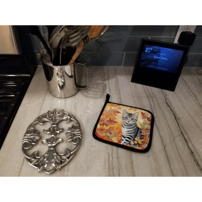 Paire de supports à casseroles American Shorthair