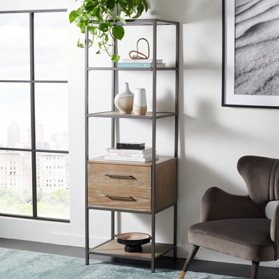 Étagère à livres H 72 "x l 22"