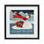 «Christmas Magic Enchanted Swan», reproduction sous verre encadrée, design par Jilly Jack Designs-1334671503-1334671500
