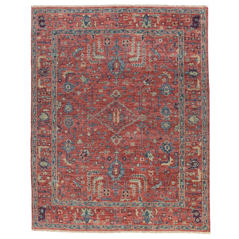 Rock My Classics Tigranakert Currant Area Rug, Rectangle 6' x 9'