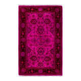 Overyed One-of-a-Kind Rectangle 2'8" X 4'3" Hand Knotted Area Rug