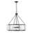 Genry 5-Light Hubbs in Matte Black-756492693