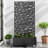 Metal Planter Box with Trellis with Wheels-689363929