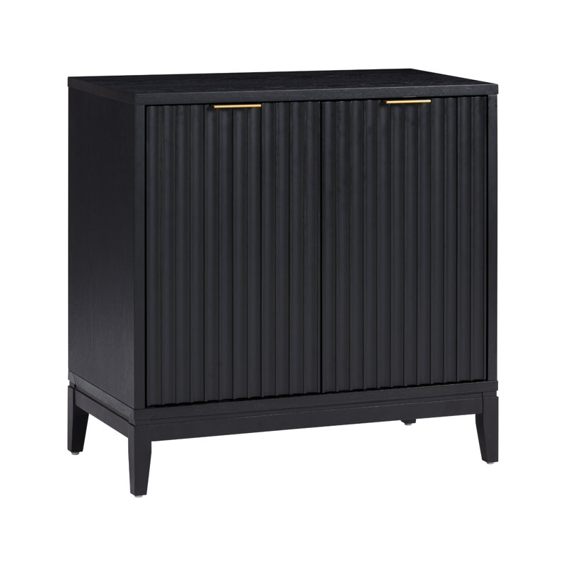 Buffet décoratif en bois, Chêne noir