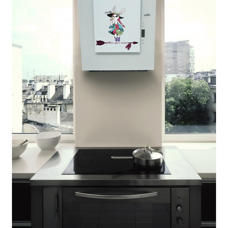 Adhésif décoratif lapin Boho, H 10 po x l 10 po