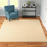 Auckland Handmade Jute/Sisal Maize/Wheat Area Rug