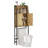Over-the-Toilet Storage Cabinet with Rattan Doors, Adjustable Shelf and Metal Frame, Space-Saving Bathroom Organizer White-769556416