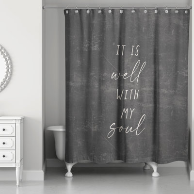 Rideau de douche Well with My Soul