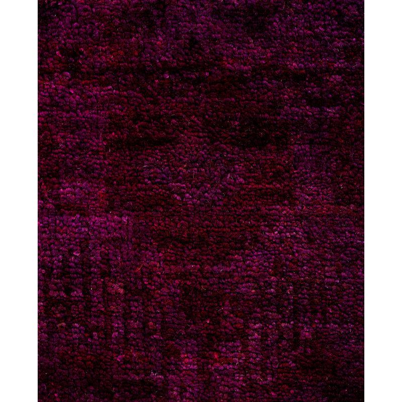Overdyed One-of-a-Kind 4' 0" X 6' 0" Hand Knotted Area Rug