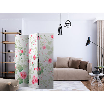 135cm W x 172cm H 3 - Panel Wood Folding Room Divider