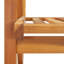 Chaise berçante pour l'extérieur en bois massif-671750468