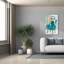 Toile épique Graffiti «Chill Sloth 2» par Cindy Jacobs, 26 po x 40 po