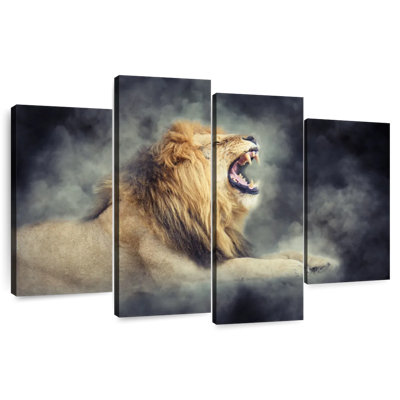 Lion sauvage brumeux Brampt