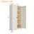 71'' 2 Shapely Door Cabinet With Lock