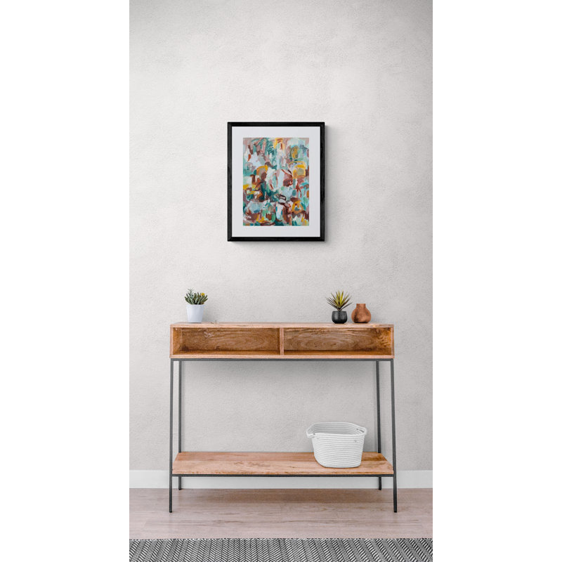 Dissolution Print by Susan Arthur, 21.25" H x 17.25" W x 0.875" D