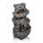Glines Outdoor Weather Resistant Wall Fountain With Light Fountain with Light