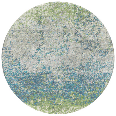 Zamar Chenille Southwestern Indoor / Outdoor Rug