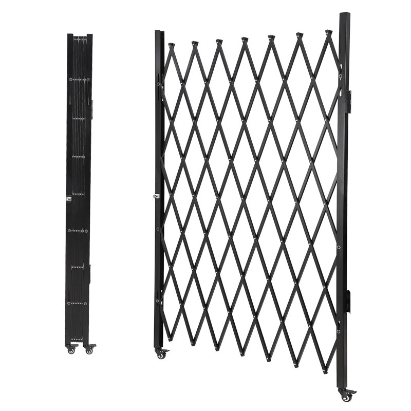 4'' Double Pane Metal Security Doors, 85" H x 95" W