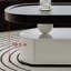 Table basse moderne simple de forme ovale-104845668-104845665-104845660