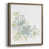 Toile avec cadre noyer