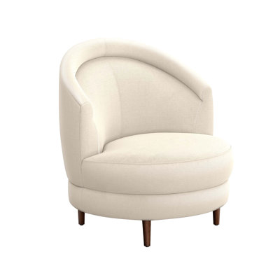 Capri Upholstered Swivel Barrel Chair