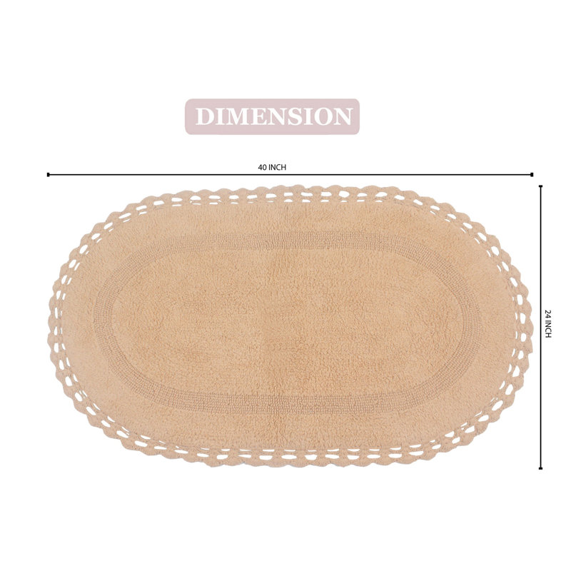 Tapis de bain doux, Lin, l 24 po x L 40 po