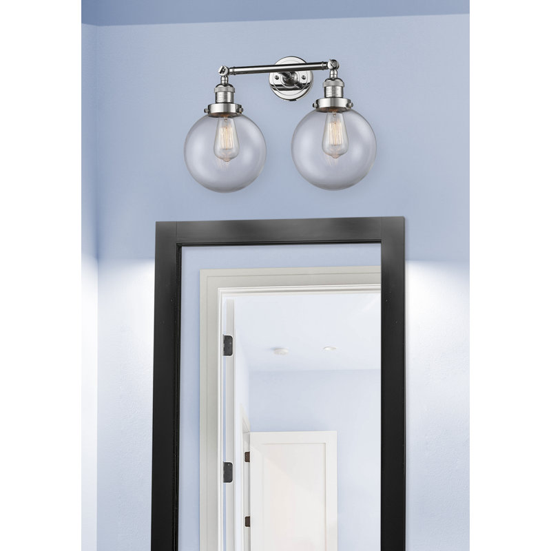 Barrigan 2 - Light Dimmable Vanity Light, LED, Black Antique Brass, Clear