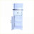 Cabinets | Tall Narrow Farmhouse Storage Cabinet with Adjustable Shelves &amp; Drawer, Off-White Body Walnut Brown Top, for Living Room | Particle Board+MDF | Bathroom-140941270