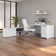 Office 500 Collection 3 Piece Rectangular 60W Computer Desk Office Set
