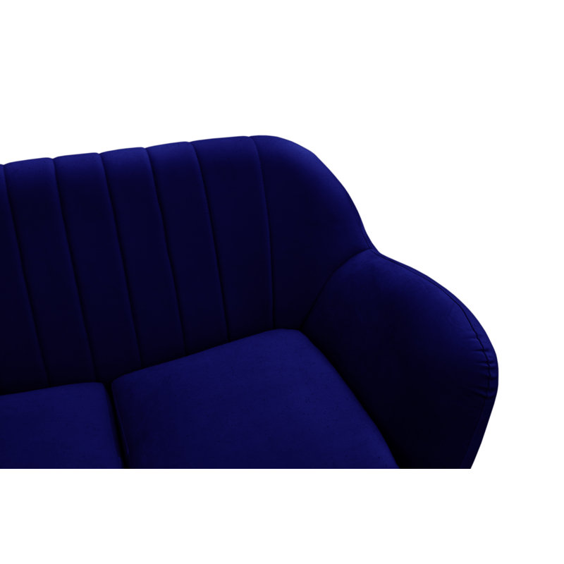 Cooper Loveseat, Dark Blue