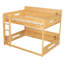 Lit superposé grand sur grand avec tablettes de rangement et ports USB-10224849