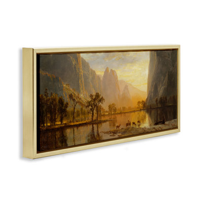 Peinture classique de Yosemite Valley