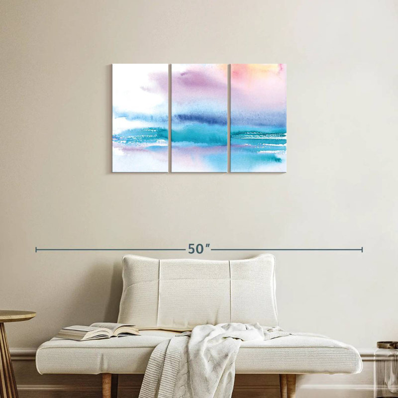 Avery Washed Sunset, 20" H x 33" W