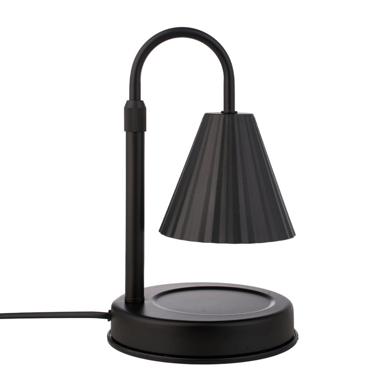 Metal USB Table Lamp, Black, Black
