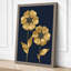 Golden Blooms Botanical - Wrapped Canvas-1615750562-1615750569