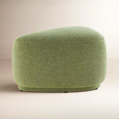 Adna 26.5'' Triangular Upholstered Ottoman