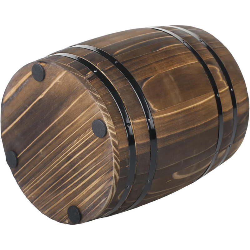 Wood Round Utensil Crock