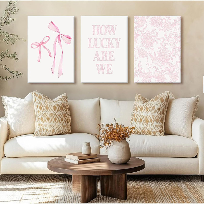 3 Piece Wrapped Canvas Wall Art
