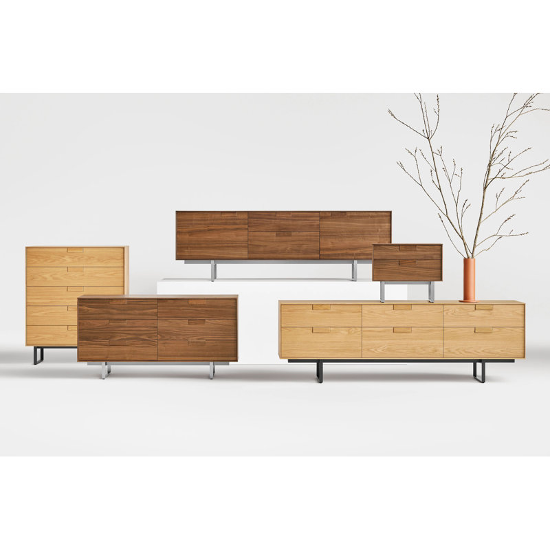 Series 11 Media Console, White Oak/Oblivion