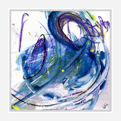 Kyanite - Artist Enhanced Canvas Print