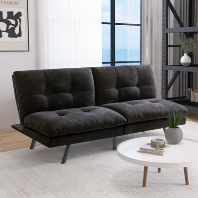 Gaylin Upholstered 68'' Reclining Sleeper Sofa