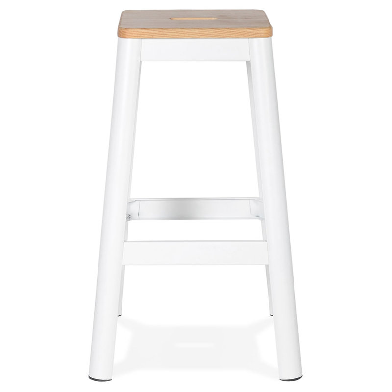 Counter Stool, White, 75cm