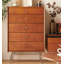 Commodes d'appoint vintage, commode de rangement en bois massif