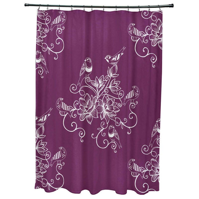 Rideau de douche Everill, Mauve