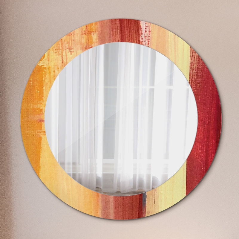 Huldar Glass Flat Wall Mirror